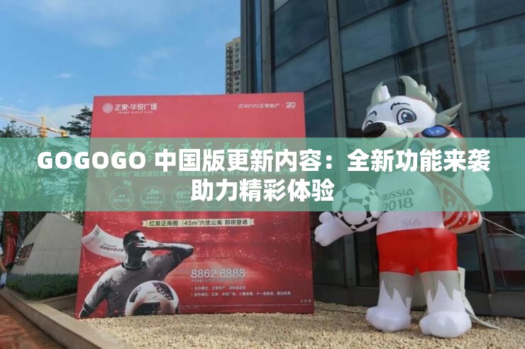 GOGOGO 中国版更新内容：全新功能来袭助力精彩体验