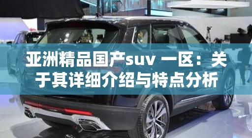 亚洲精品国产suv 一区：关于其详细介绍与特点分析