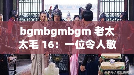 bgmbgmbgm 老太太毛 16：一位令人敬佩的老人的故事