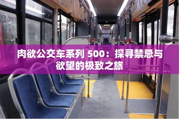 肉欲公交车系列 500：探寻禁忌与欲望的极致之旅