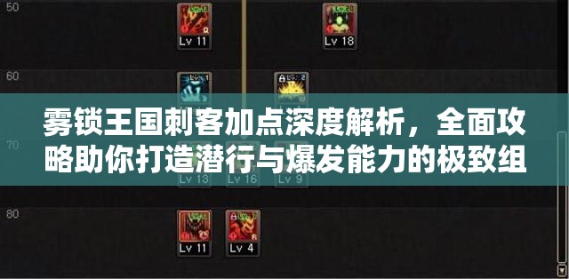 雾锁王国刺客加点深度解析，全面攻略助你打造潜行与爆发能力的极致组合