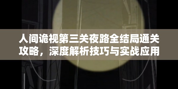 人间诡视第三关夜路全结局通关攻略，深度解析技巧与实战应用策略