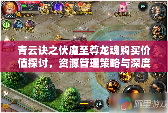 青云诀之伏魔至尊龙魂购买价值探讨，资源管理策略与深度解析