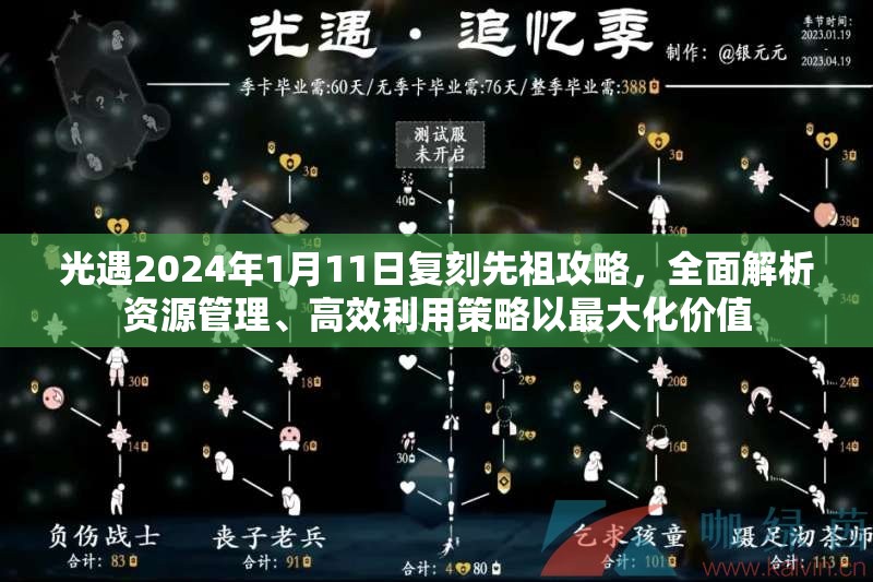 光遇2024年1月11日复刻先祖攻略，全面解析资源管理、高效利用策略以最大化价值