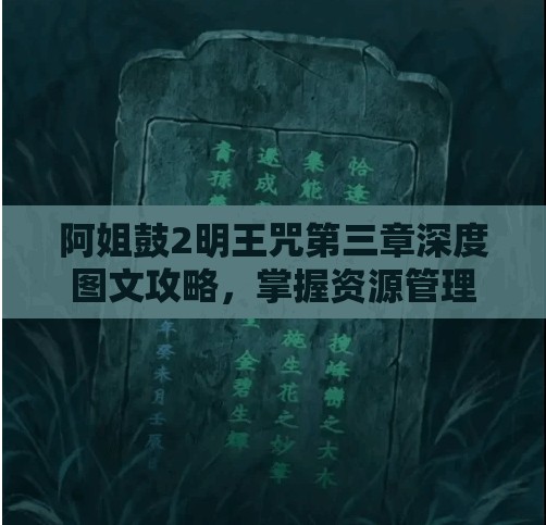 阿姐鼓2明王咒第三章深度图文攻略，掌握资源管理的艺术与策略