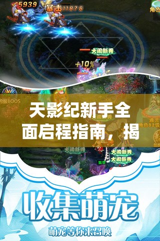 天影纪新手全面启程指南，揭秘三大职业特色，助你轻松畅游梦幻仙侠世界