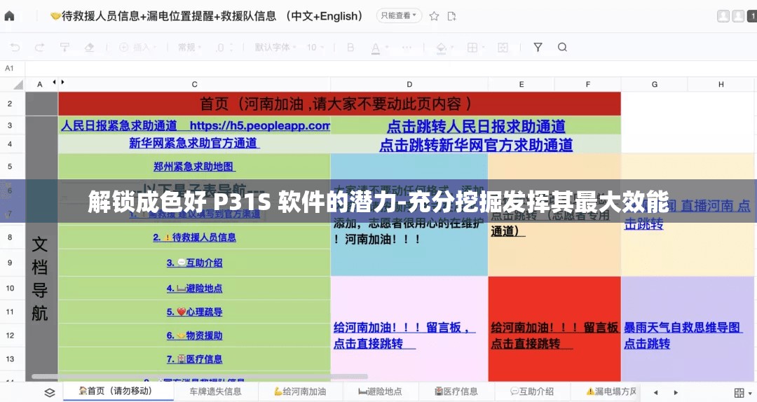 解锁成色好 P31S 软件的潜力-充分挖掘发挥其最大效能