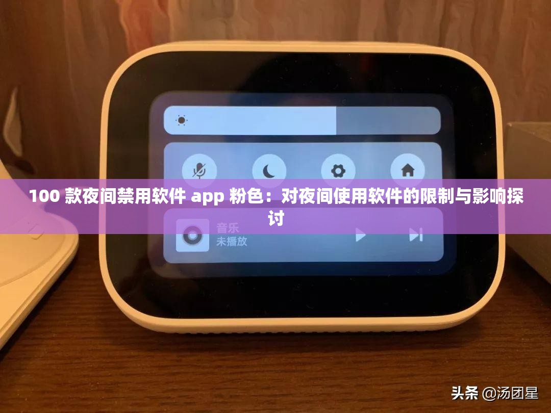 100 款夜间禁用软件 app 粉色：对夜间使用软件的限制与影响探讨