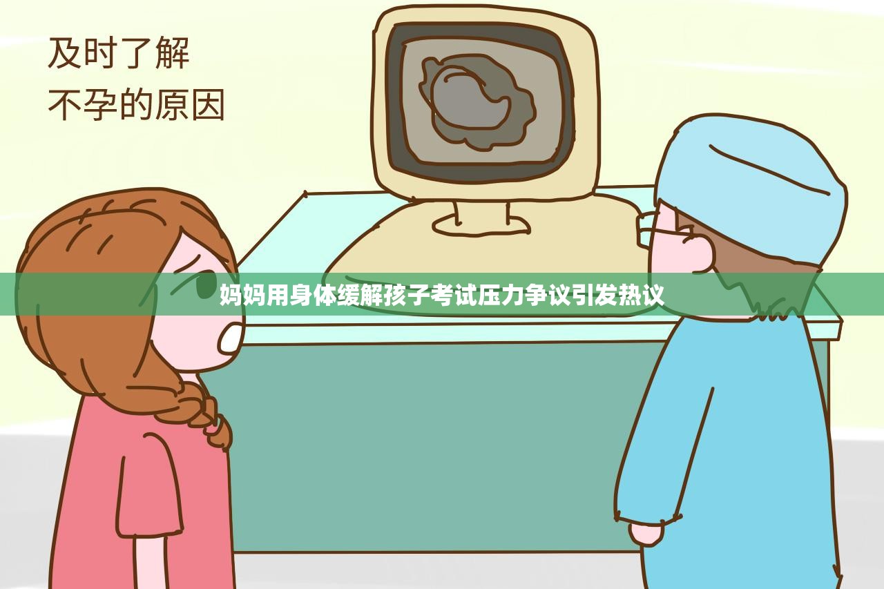 妈妈用身体缓解孩子考试压力争议引发热议