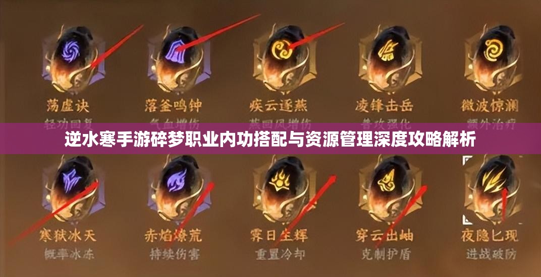逆水寒手游碎梦职业内功搭配与资源管理深度攻略解析