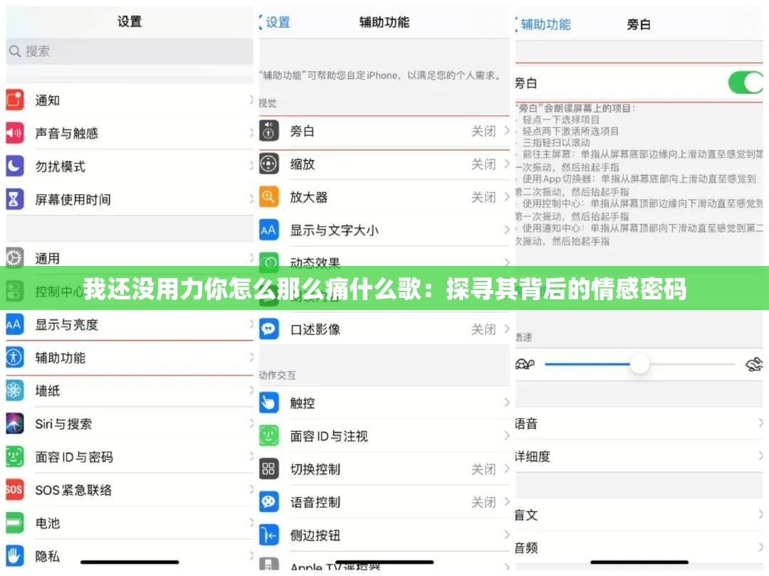 我还没用力你怎么那么痛什么歌：探寻其背后的情感密码