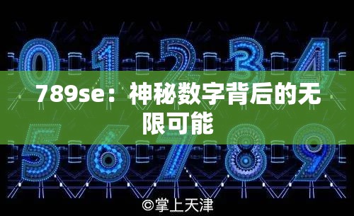 789se：神秘数字背后的无限可能