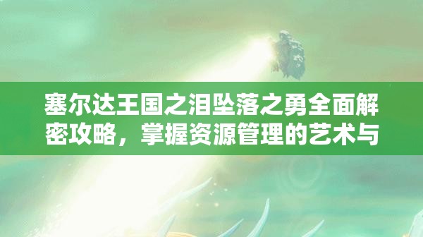 塞尔达王国之泪坠落之勇全面解密攻略，掌握资源管理的艺术与技巧