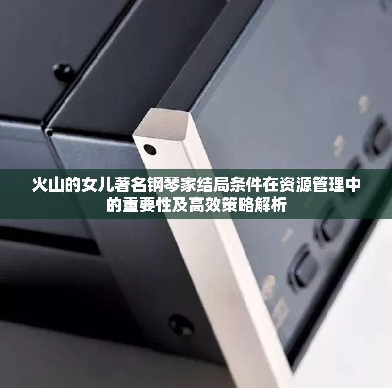 火山的女儿著名钢琴家结局条件在资源管理中的重要性及高效策略解析