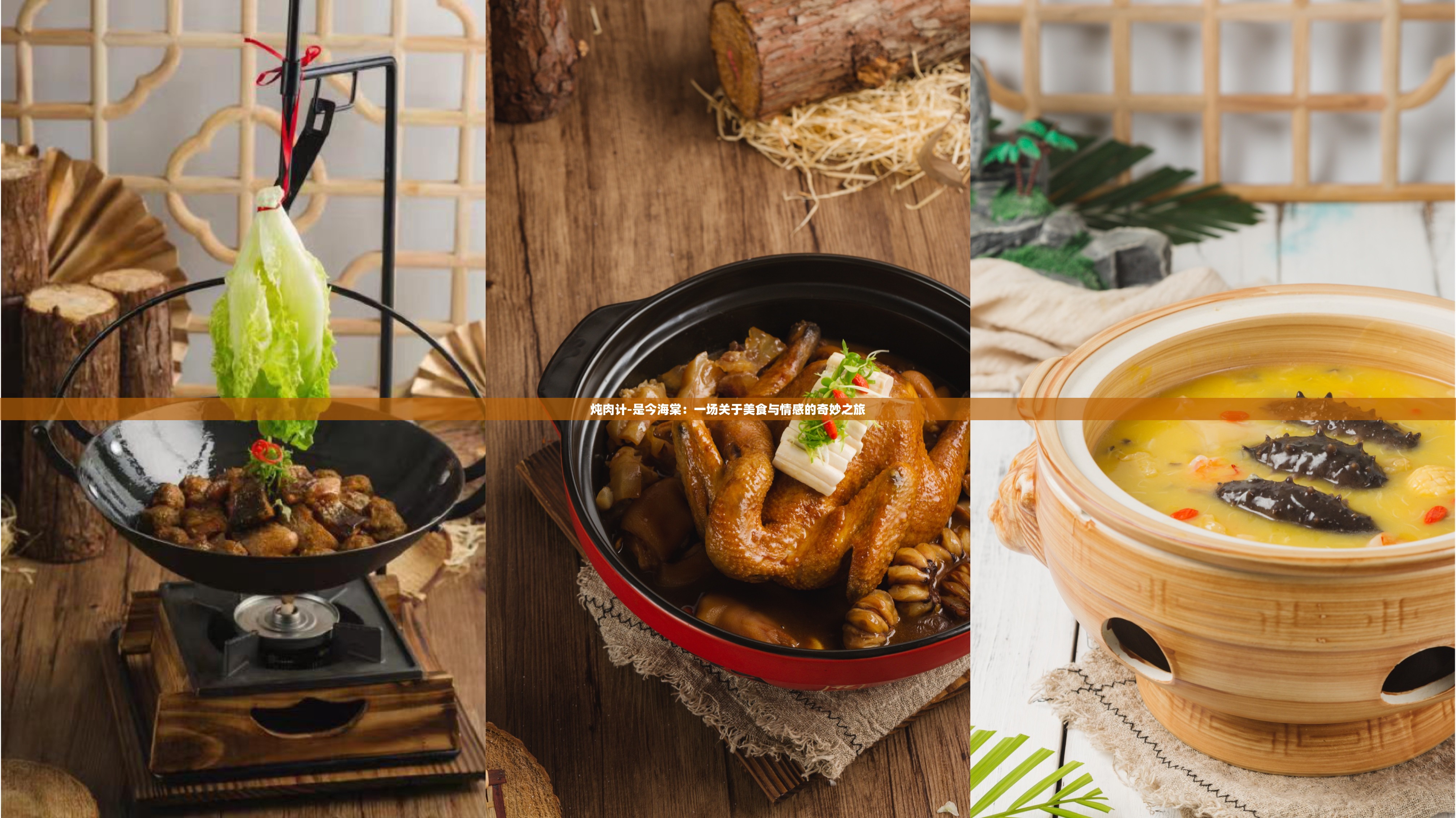 炖肉计-是今海棠：一场关于美食与情感的奇妙之旅