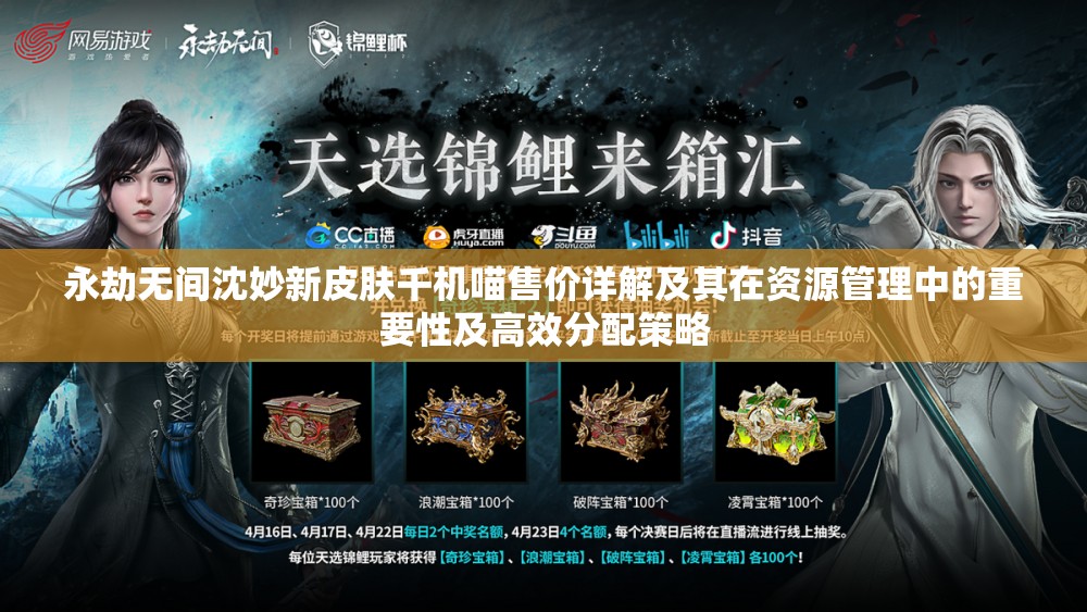 永劫无间沈妙新皮肤千机喵售价详解及其在资源管理中的重要性及高效分配策略