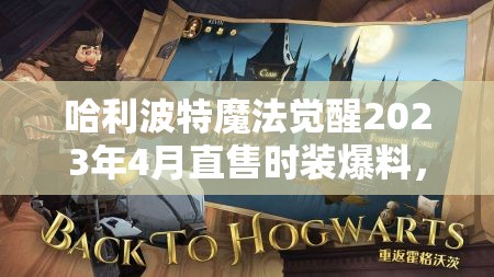 哈利波特魔法觉醒2023年4月直售时装爆料，资源管理视角下的全面深度解析