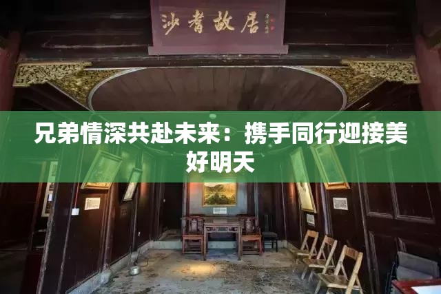 兄弟情深共赴未来：携手同行迎接美好明天