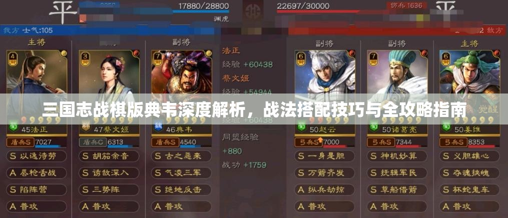 三国志战棋版典韦深度解析，战法搭配技巧与全攻略指南