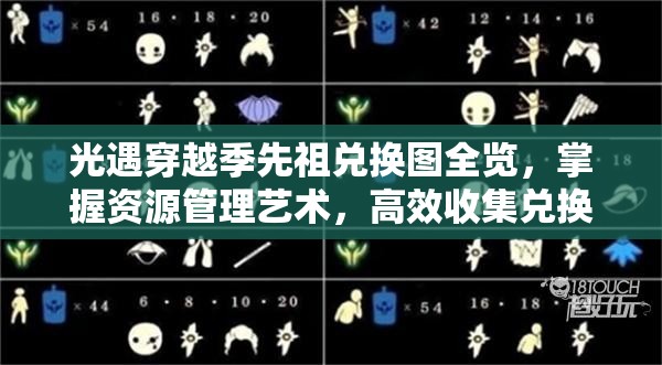 光遇穿越季先祖兑换图全览，掌握资源管理艺术，高效收集兑换物品