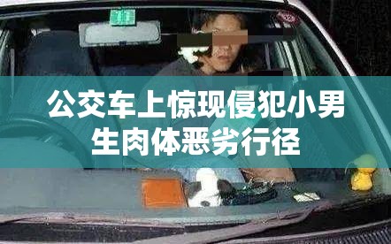 公交车上惊现侵犯小男生肉体恶劣行径