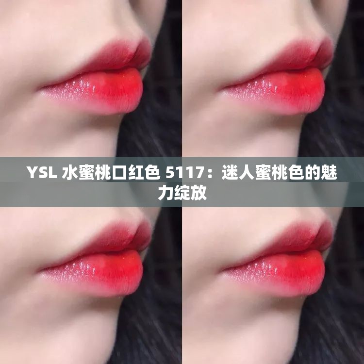 YSL 水蜜桃口红色 5117：迷人蜜桃色的魅力绽放