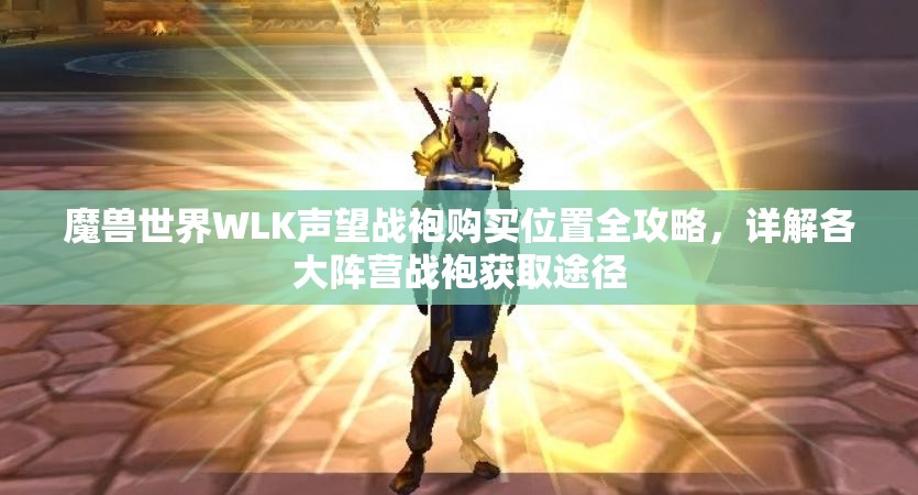 魔兽世界WLK声望战袍购买位置全攻略，详解各大阵营战袍获取途径