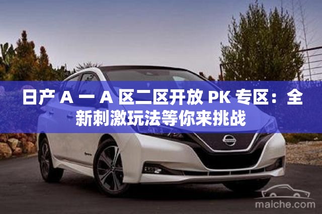 日产 A 一 A 区二区开放 PK 专区：全新刺激玩法等你来挑战