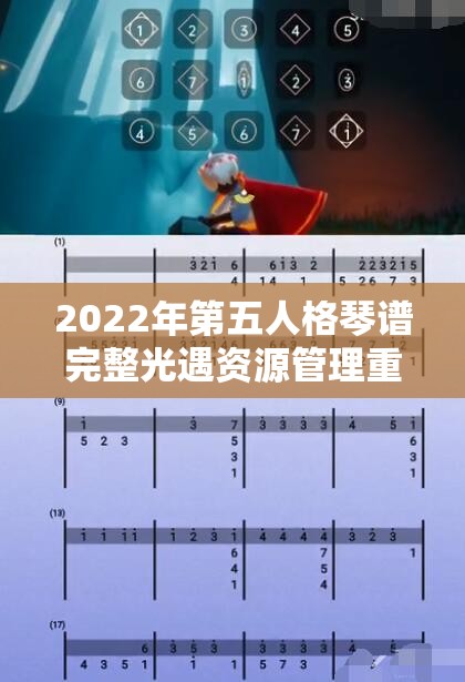 2022年第五人格琴谱完整光遇资源管理重要性及高效整合利用策略概览