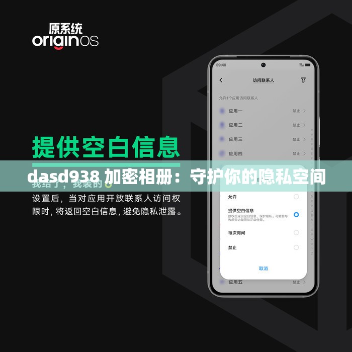 dasd938 加密相册：守护你的隐私空间