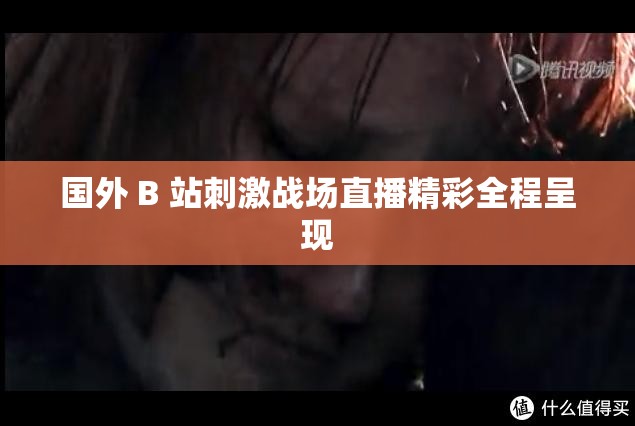 国外 B 站刺激战场直播精彩全程呈现