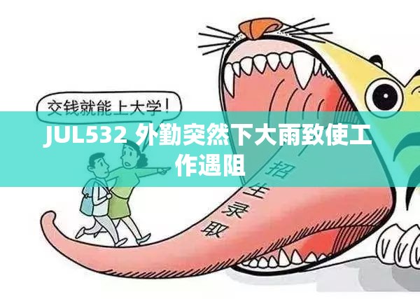 JUL532 外勤突然下大雨致使工作遇阻