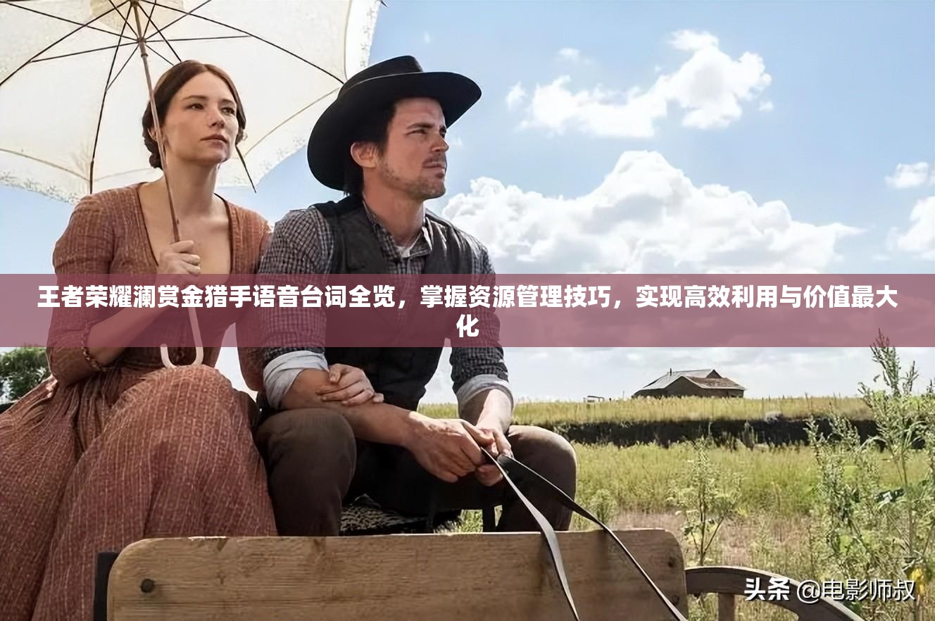 王者荣耀澜赏金猎手语音台词全览，掌握资源管理技巧，实现高效利用与价值最大化