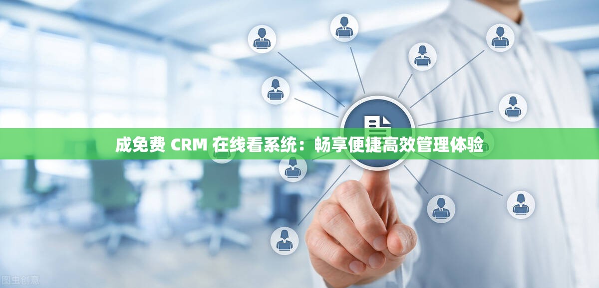成免费 CRM 在线看系统：畅享便捷高效管理体验