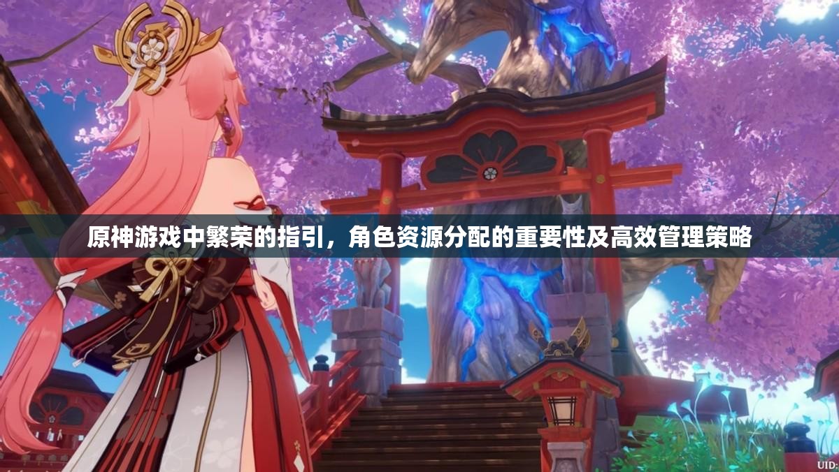 原神游戏中繁荣的指引，角色资源分配的重要性及高效管理策略