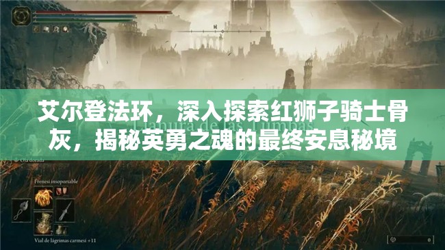 艾尔登法环，深入探索红狮子骑士骨灰，揭秘英勇之魂的最终安息秘境
