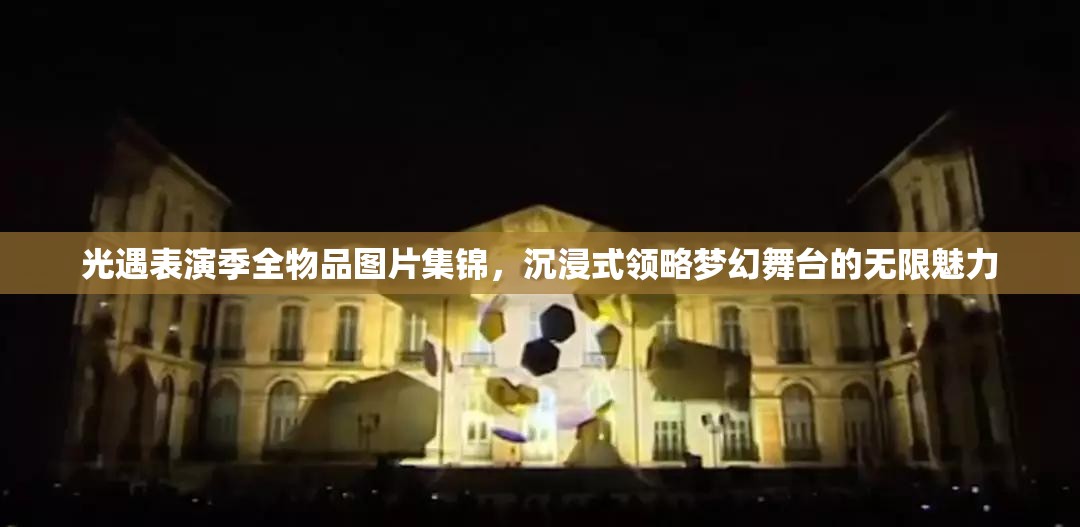 光遇表演季全物品图片集锦，沉浸式领略梦幻舞台的无限魅力