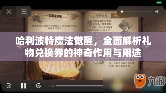 哈利波特魔法觉醒，全面解析礼物兑换券的神奇作用与用途