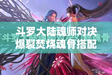 斗罗大陆魂师对决爆裂焚烧魂骨搭配全攻略，提升攻击力与附加伤害策略解析