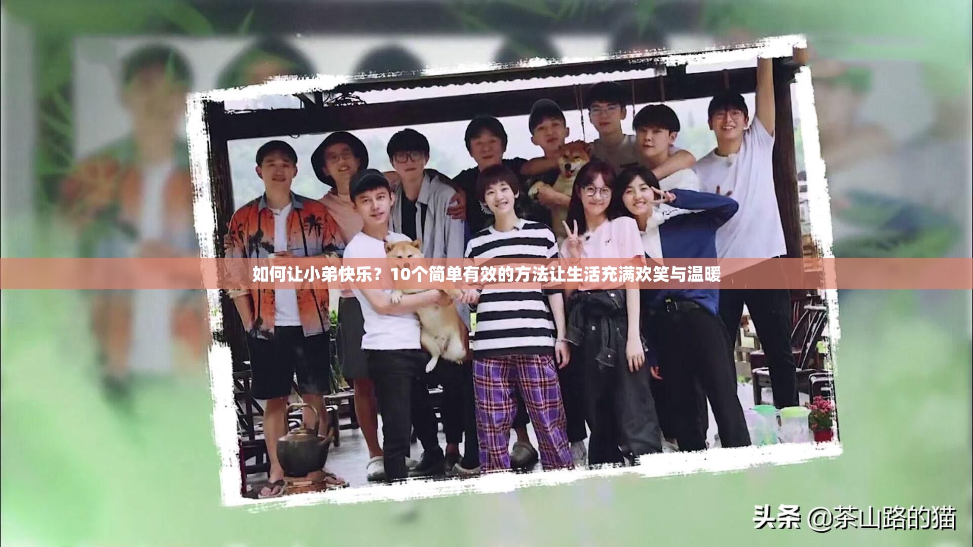 如何让小弟快乐？10个简单有效的方法让生活充满欢笑与温暖