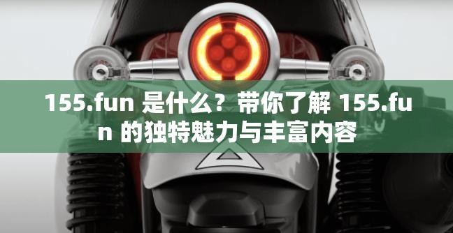 155.fun 是什么？带你了解 155.fun 的独特魅力与丰富内容