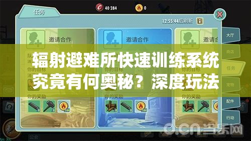 辐射避难所快速训练系统究竟有何奥秘？深度玩法全面解析