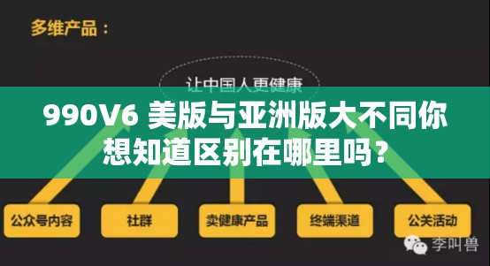 990V6 美版与亚洲版大不同你想知道区别在哪里吗？