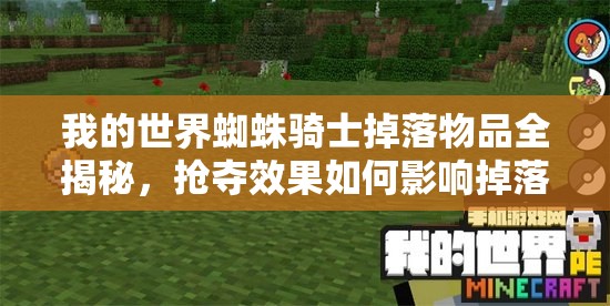 我的世界蜘蛛骑士掉落物品全揭秘，抢夺效果如何影响掉落数量？