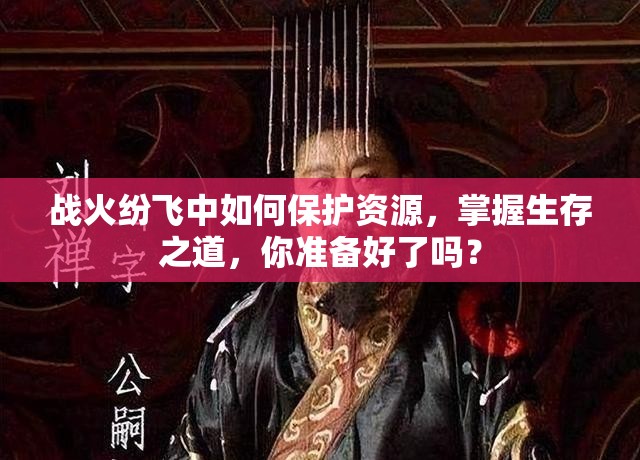 战火纷飞中如何保护资源，掌握生存之道，你准备好了吗？