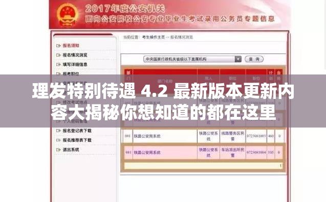 理发特别待遇 4.2 最新版本更新内容大揭秘你想知道的都在这里
