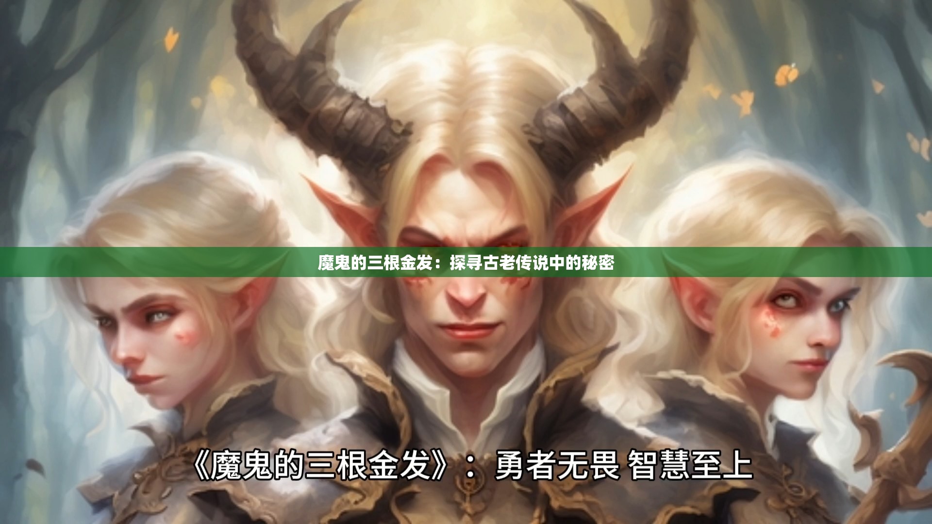 魔鬼的三根金发：探寻古老传说中的秘密