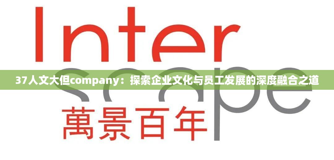37人文大但company：探索企业文化与员工发展的深度融合之道