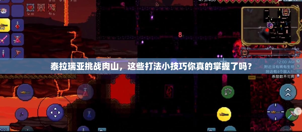 泰拉瑞亚挑战肉山，这些打法小技巧你真的掌握了吗？