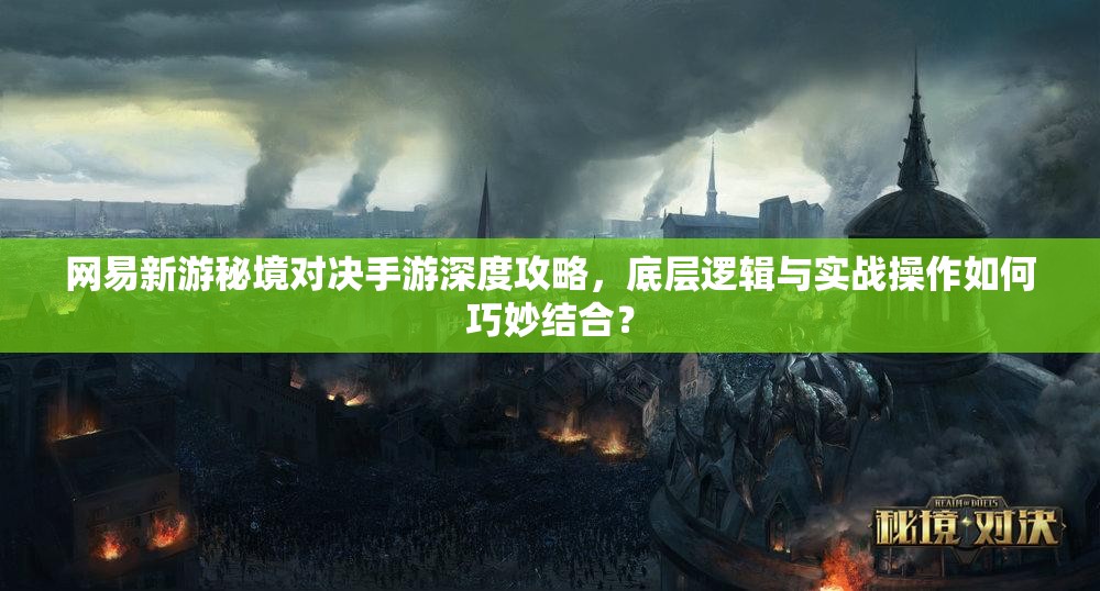 网易新游秘境对决手游深度攻略，底层逻辑与实战操作如何巧妙结合？